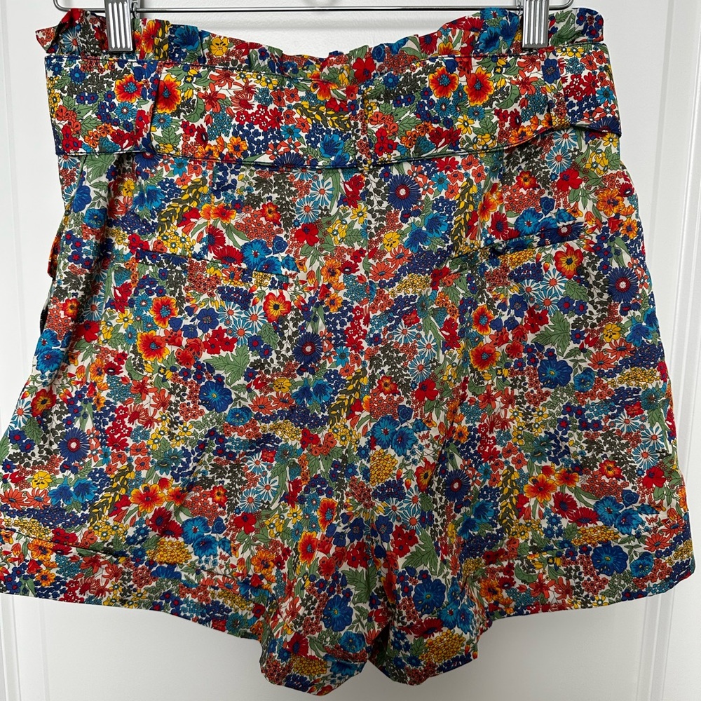 J. Crew Multicolor Floral High Waist Shorts in Liberty Fabric - Picture 6 of 8